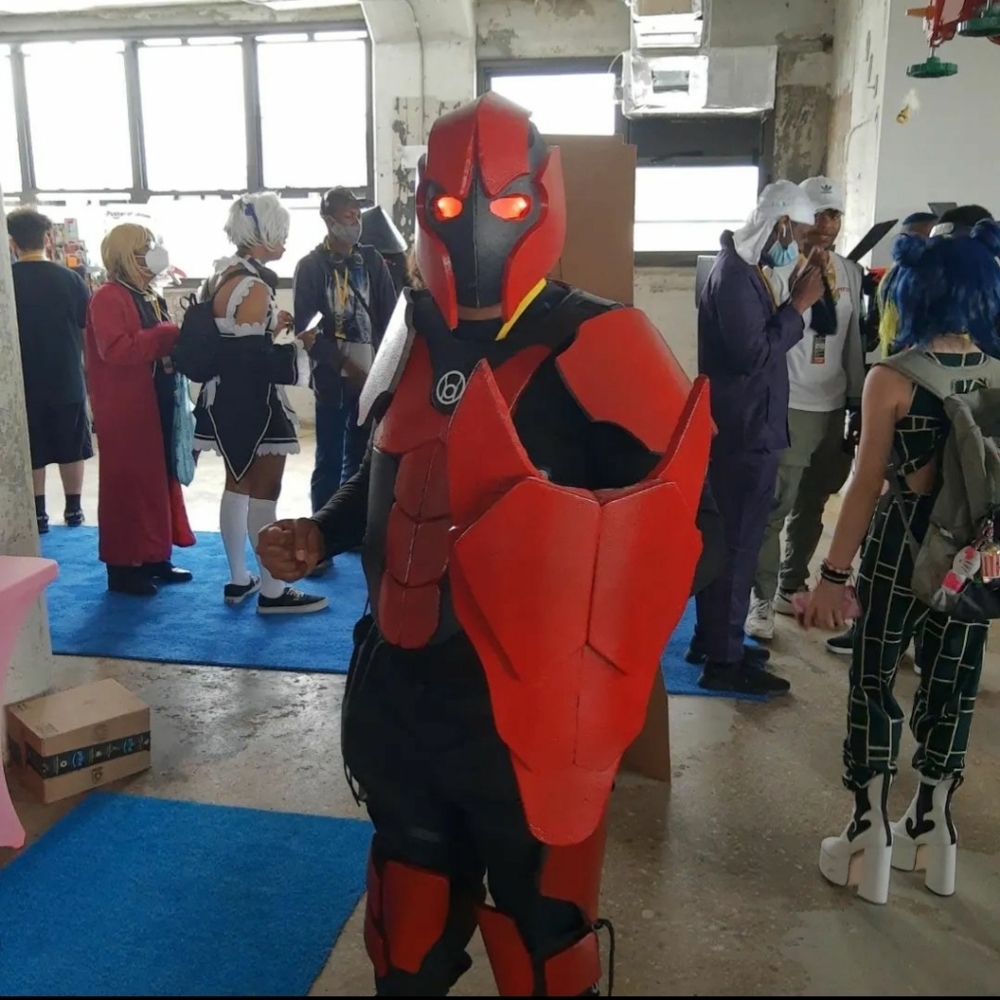 Red Lantern Cosplay Costume